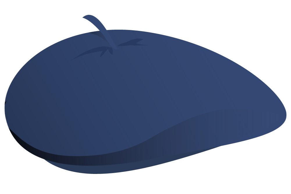 béret bleu