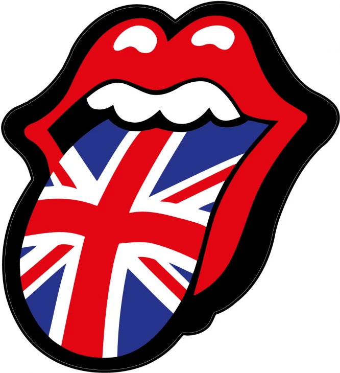 Rolling Stones Bouche-Union-Jack