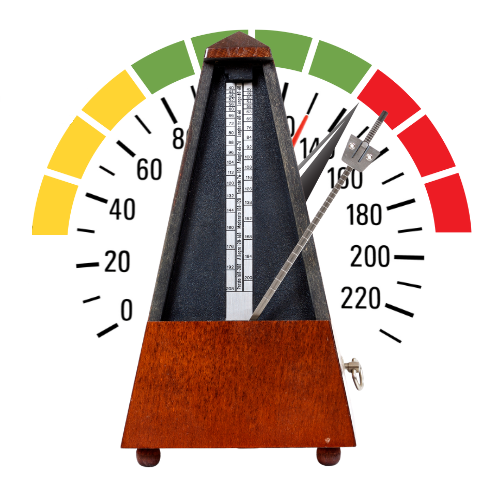 Métronome avec limiteur musique Tchétchénie