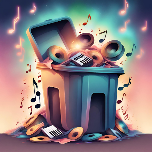 dans vos chansons, l'IA finira souvent à la poubelle