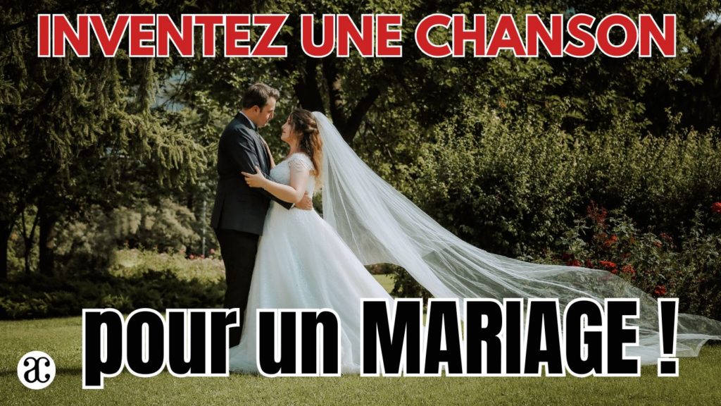 Inventer une chanson pour un mariage : la bonne recette