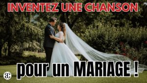 Inventer une chanson pour un mariage : la bonne recette